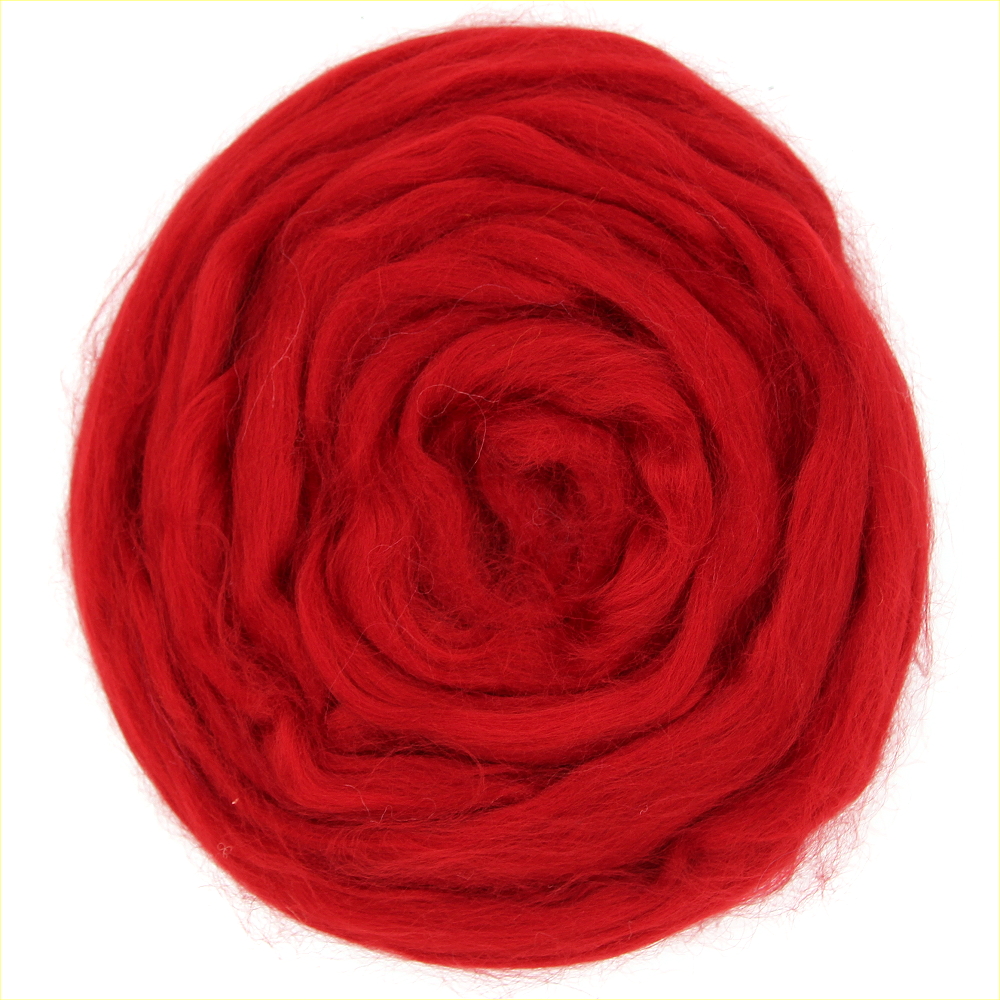 Glänzender Viskose Kammzug 50 g