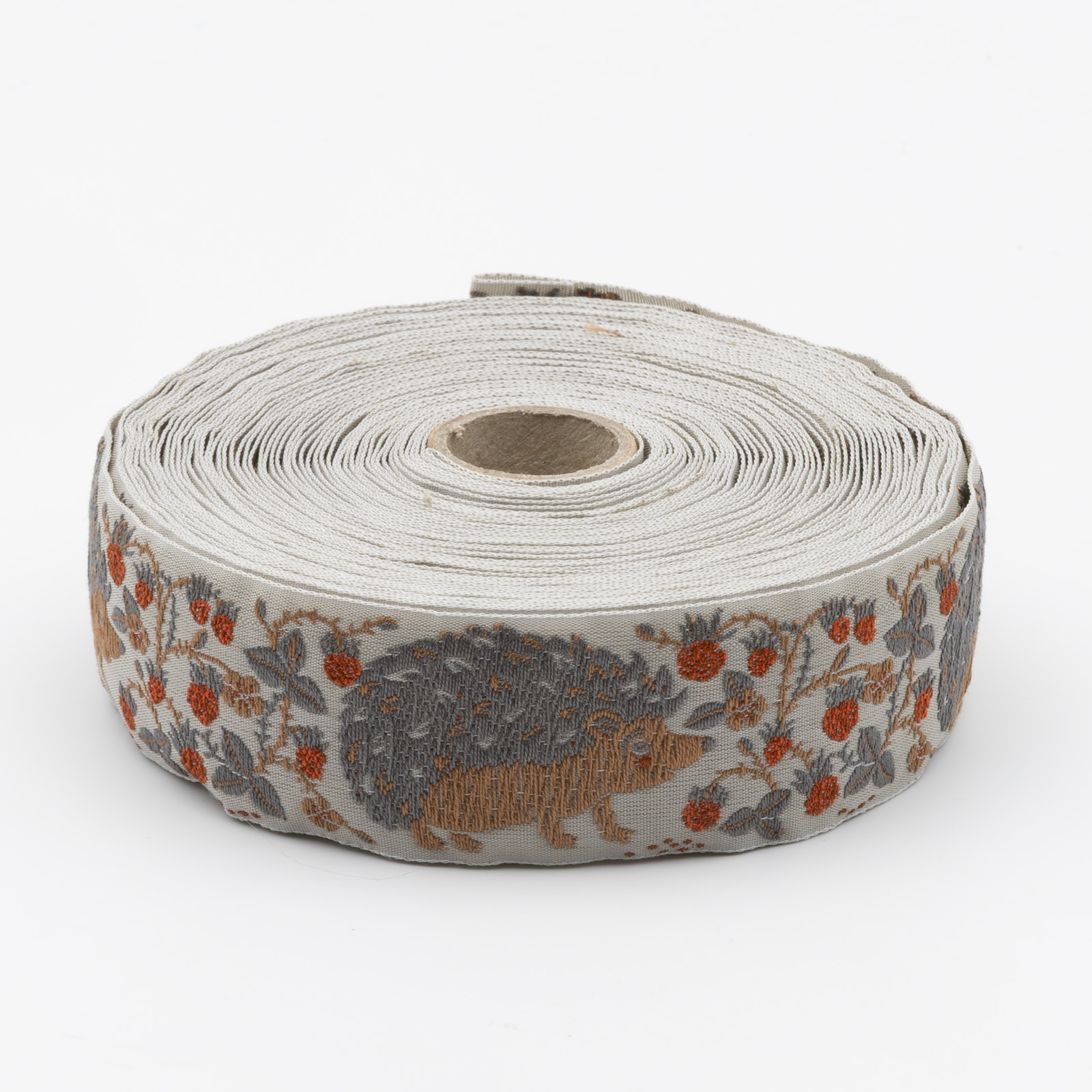 Webband Igel –  Zierband mit Tiermotiv 0,5 Meter
