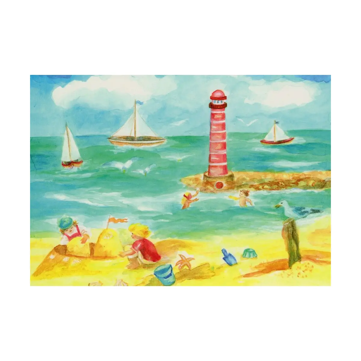Kunstkarte Der Sommer