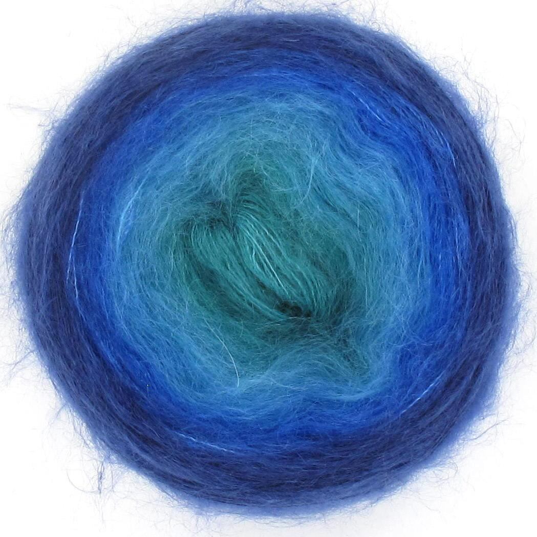 Bobbel Diva Mohair- Seide 50 g Ozean