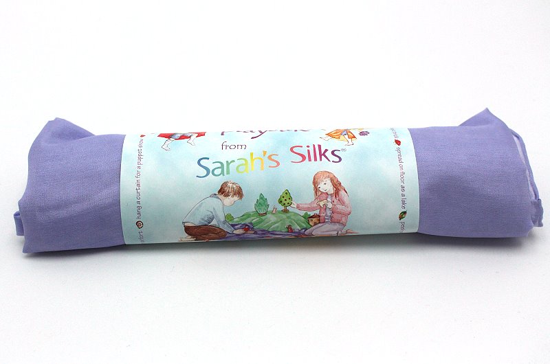 Spieltuch / Seidentuch lila hell 90 x90 cm Spieltuch / Seidentuch lila hell 90 x90 cm