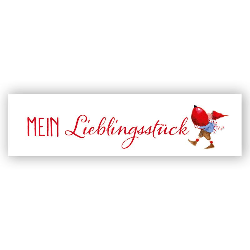 "Mein Lieblingsstück"  Webetikett Daniela Drescher