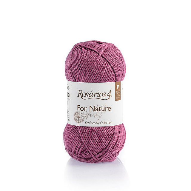 For Natur Biobaumwollgarn 22 Altrose