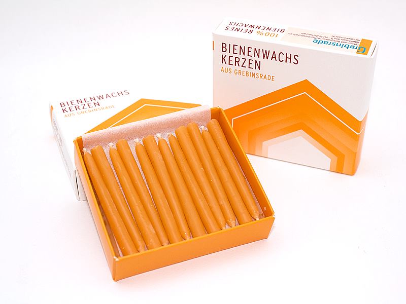 Baumkerzen aus reinem Bienenwachs