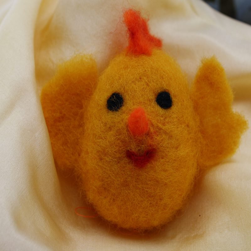 Videoanleitung Osterkücken Filzen Videoanleitung Osterkücken Filzen
