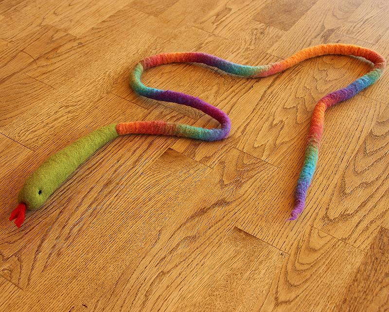 Filzpackung Filzschlange - Filzen mit Kindern T&W Filzpackung Filzschlange - Filzen mit Kindern T&W