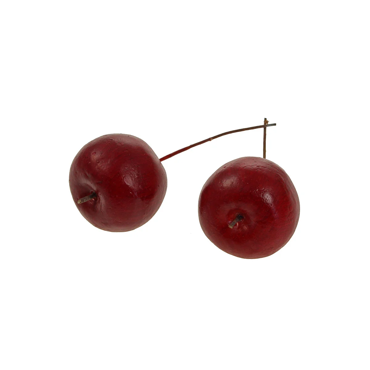 Dekoäpfel rot am Draht 2 cm
