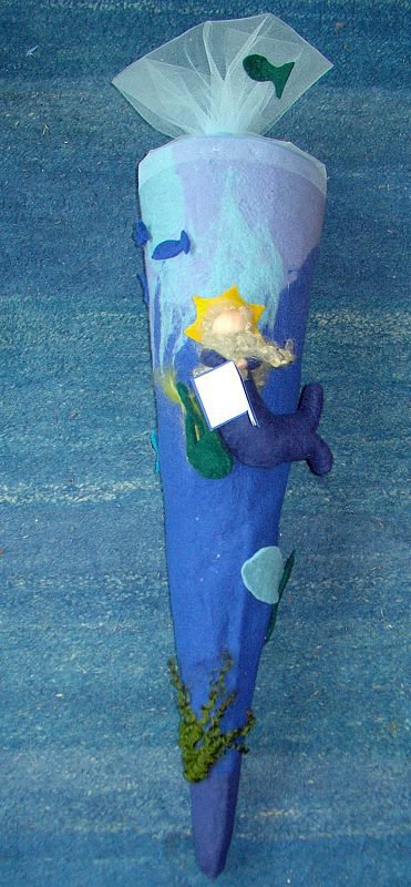 gefilzte Schultüte gefilzte Schultüte