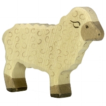 Schaf stehend von Holztiger