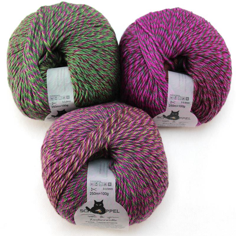 Zauberwolle aus Merino Teezeremonie 100g