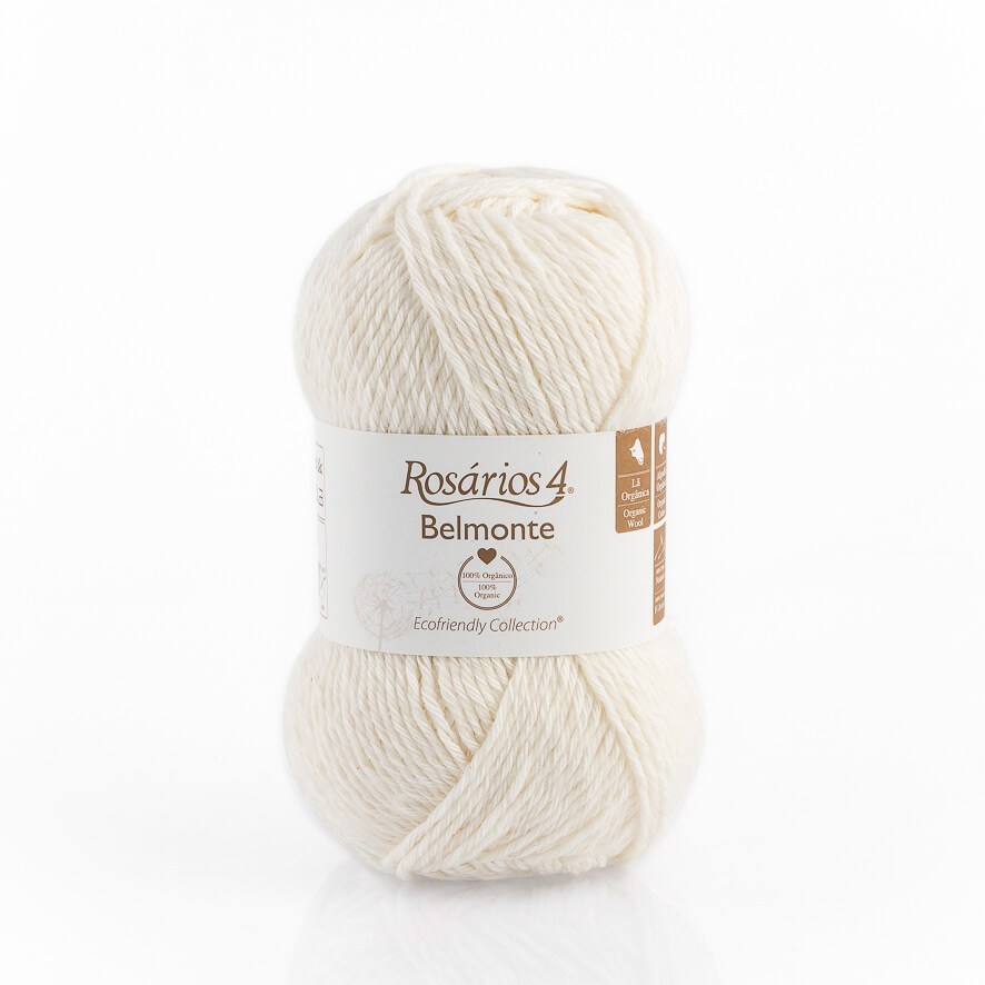 Belmonte GOTS Baumwolle / Wolle Weiß 21