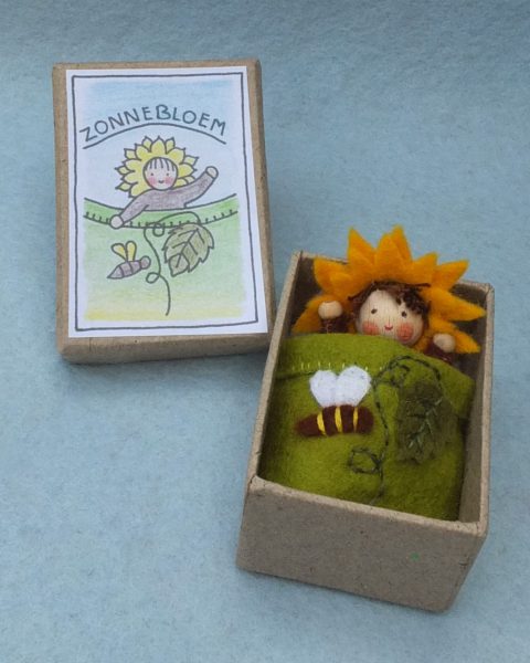 Bastelpackung Sonnenblumenschachtel Atelier Pippilotta