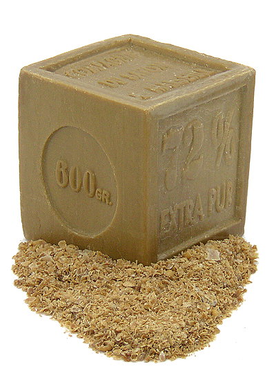 Olivenölseife 600 g Block