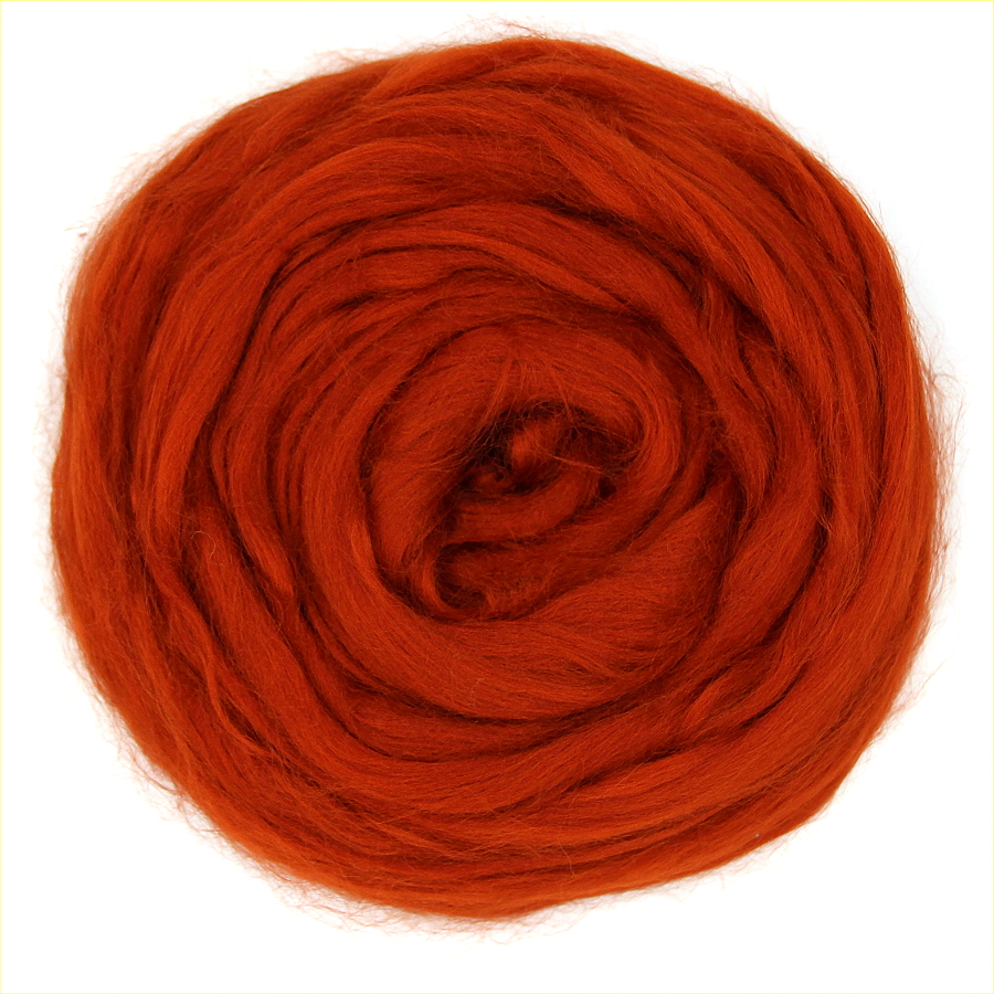 Glänzender Viskose Kammzug 50 g Glänzender Viskose Kammzug 50 g