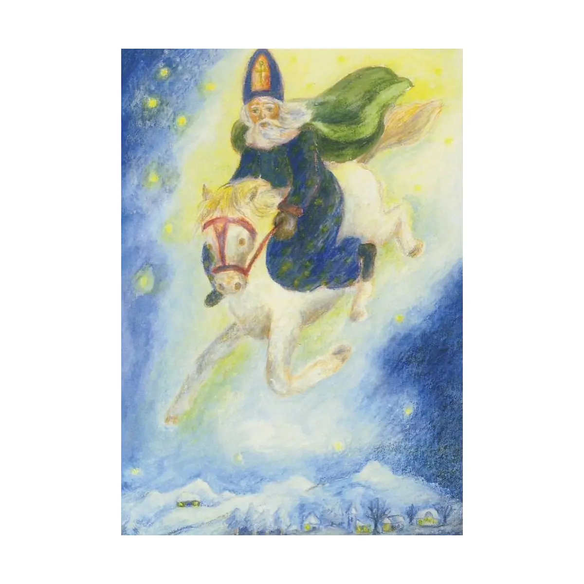 Postkarte - Sankt Nikolaus Ilona Bock