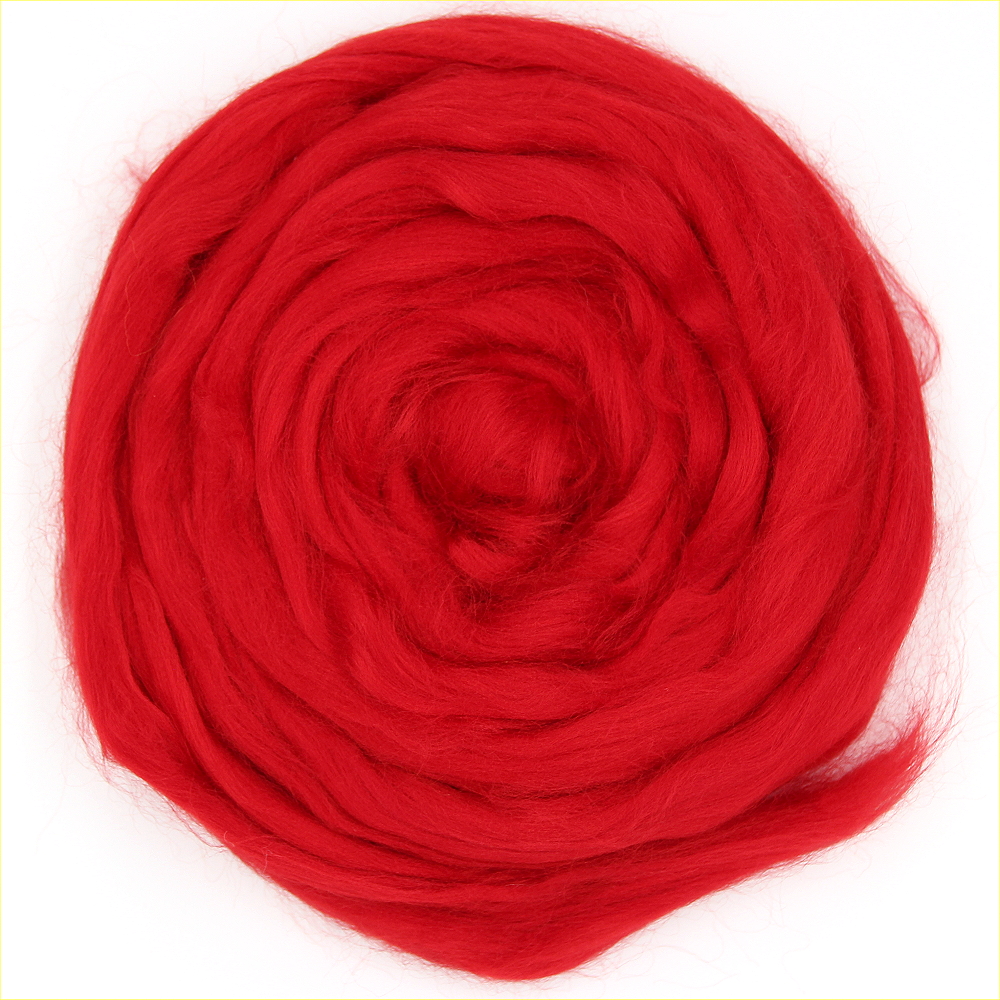 Glänzender Viskose Kammzug 50 g Glänzender Viskose Kammzug 50 g