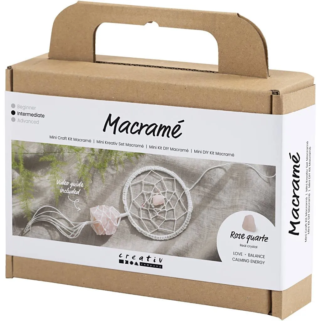 Mini Kreativ Set Macramé Traumfänger Mini Kreativ Set Macramé Traumfänger