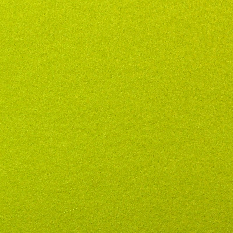 Reiner Wollfilz Limette in 180 cm breite