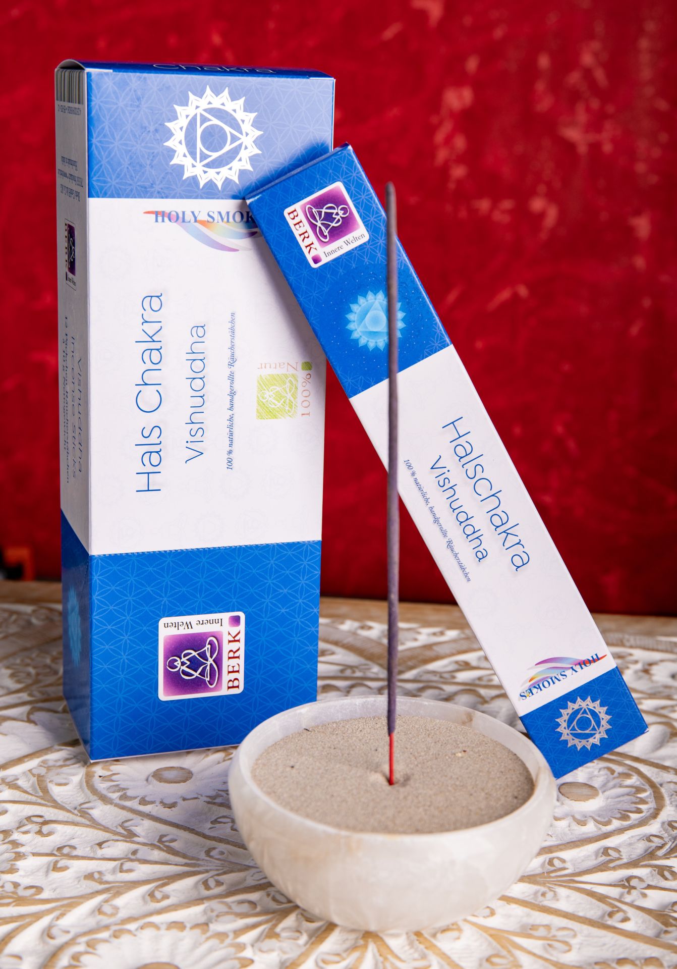 Chakra Räucherstäbchen Kehl-Chakra (Vishuddha) - Chakra Line
