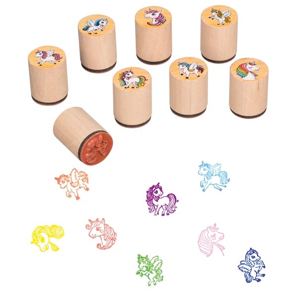 Süßer Stempel Einhorn 1 Stück Motiv beliebig Süßer Stempel Einhorn 1 Stück Motiv beliebig
