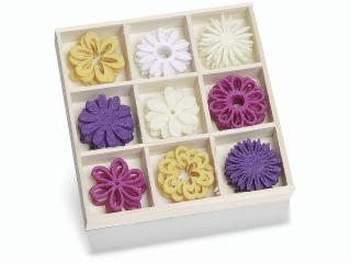 Filzbox Ornamente Blumen