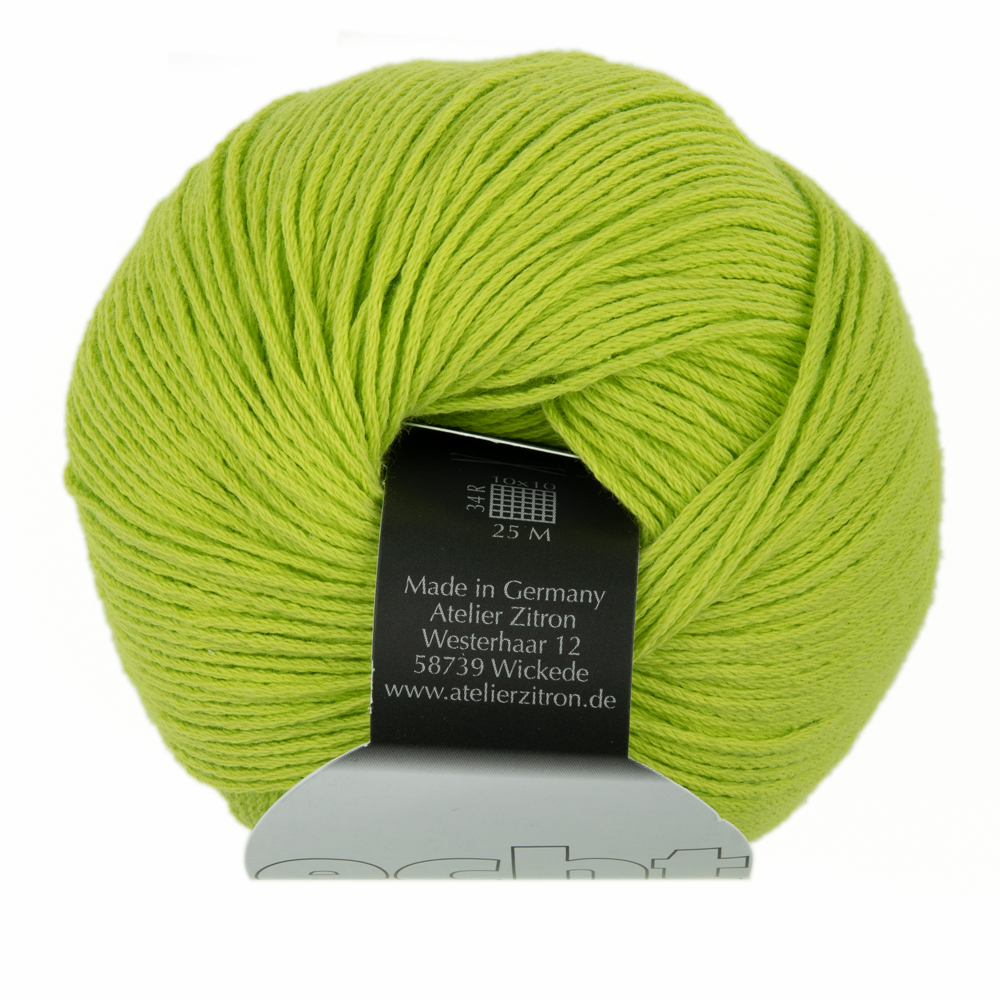 Echt Baumwollgarn 14 limette Echt Baumwollgarn 14 limette