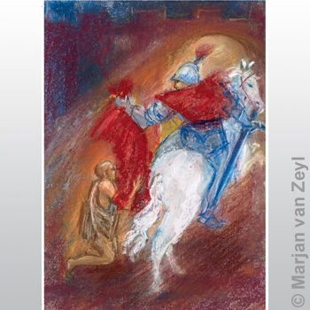 Postkarte Martins Mantel Postkarte Martins Mantel