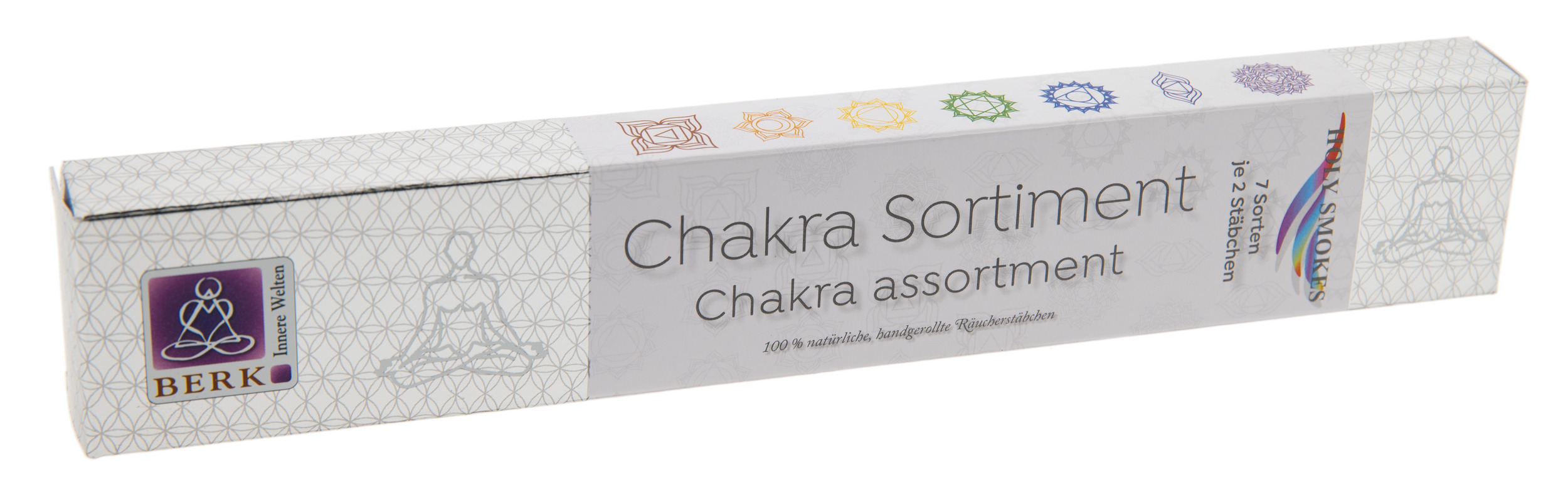 Räucherstäbchen  Sortimentspackung 14 Stück Chakra Line Holy Smokes Räucherstäbchen  Sortimentspackung 14 Stück Chakra Line Holy Smokes