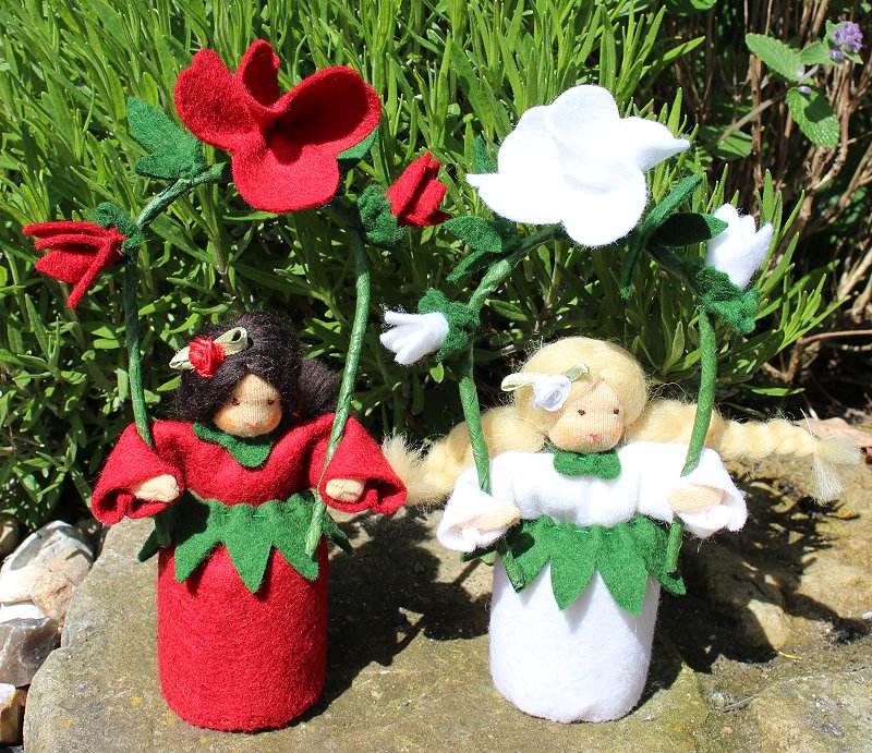 Bastelpackung Schneeweißchen und Rosenrot