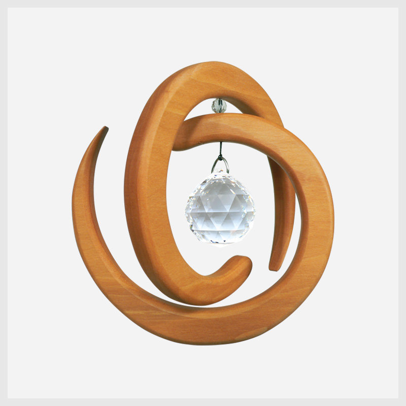 Feng Shui Fensterschmuck Helix mit Kristall Feng Shui Fensterschmuck Helix mit Kristall