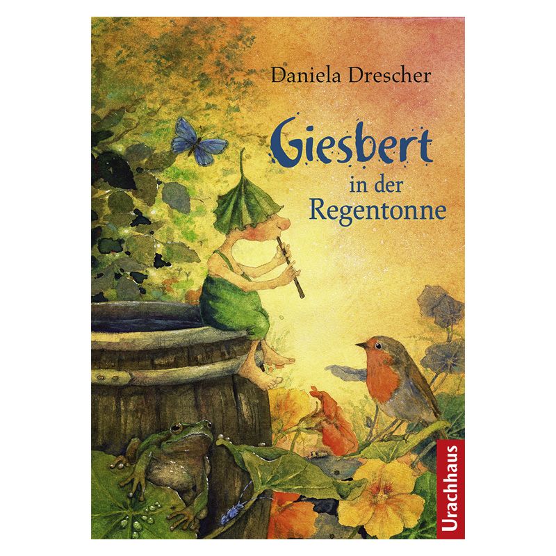 Giesbert in der Regentonne