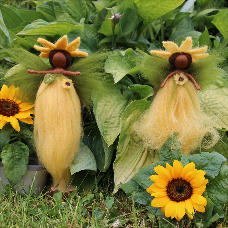 Kostenloses Filzvideo Sonnenblume 