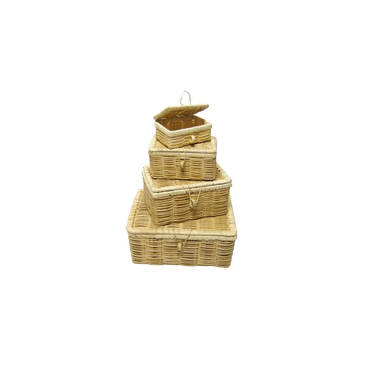 Schatulle Bambus 12 cm 1 Stück