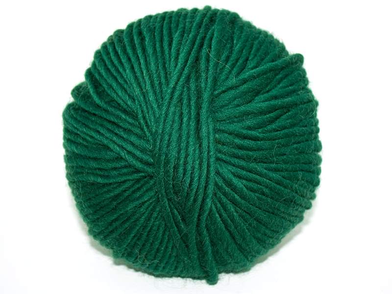 Strickfilzen / Schurwolldochtgarn Grün Strickfilzen / Schurwolldochtgarn Grün