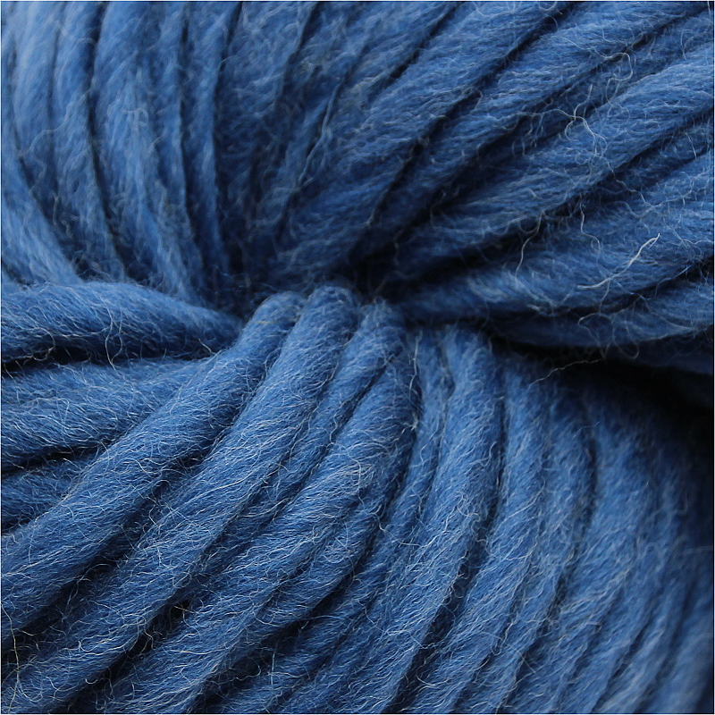 Oslo Strickwolle Blau meliert 200 g