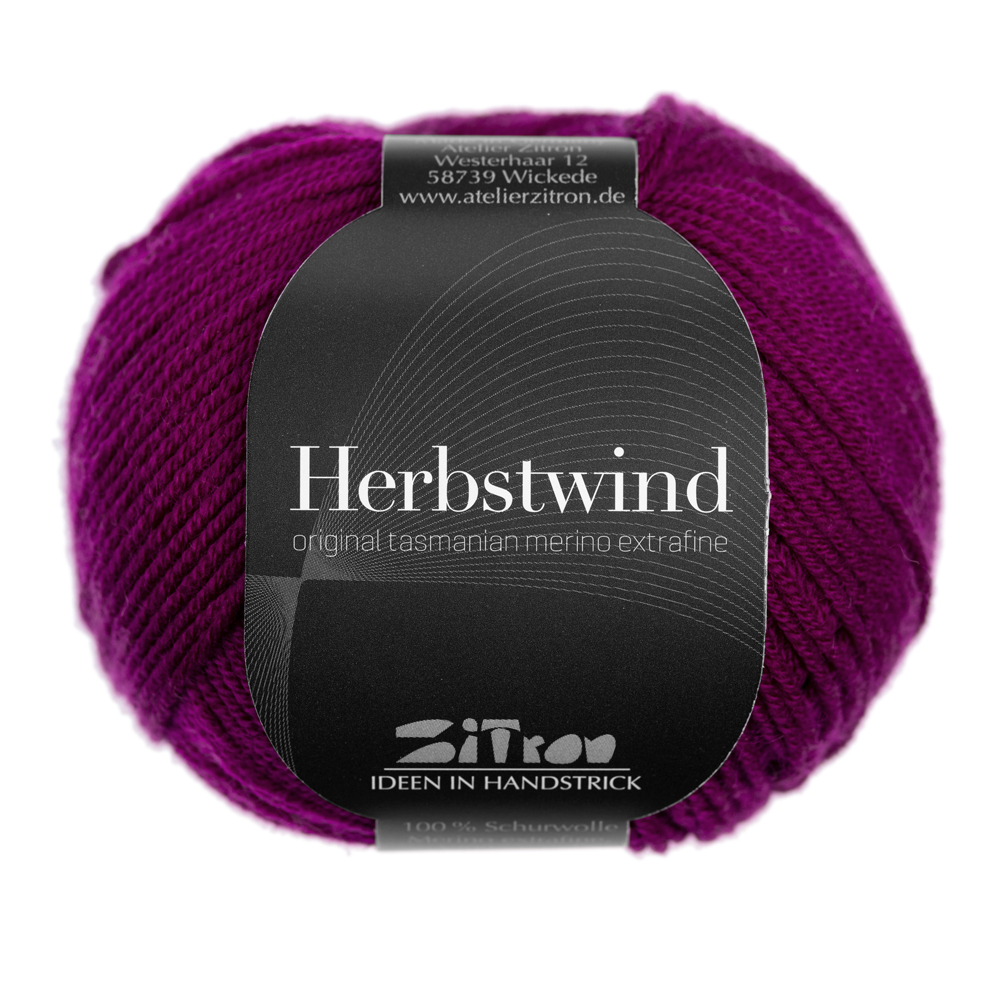 Herbstwind Merinowolle 09 magenta