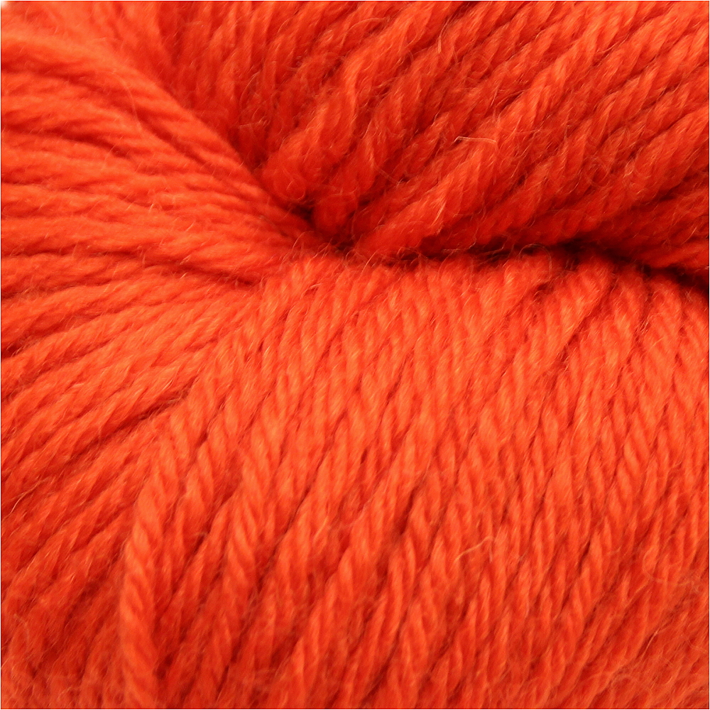 Solina Schurwollzwirn orange
