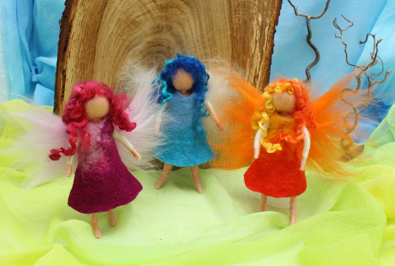 Filzpackung kleine Fee rosa T&W Filzpackung kleine Fee rosa T&W