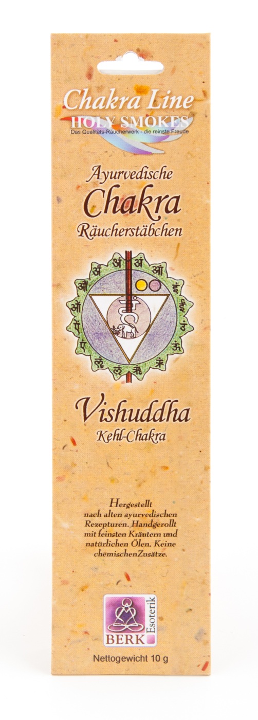 Chakra Räucherstäbchen Kehl-Chakra (Vishuddha) - Chakra Line  Chakra Räucherstäbchen Kehl-Chakra (Vishuddha) - Chakra Line