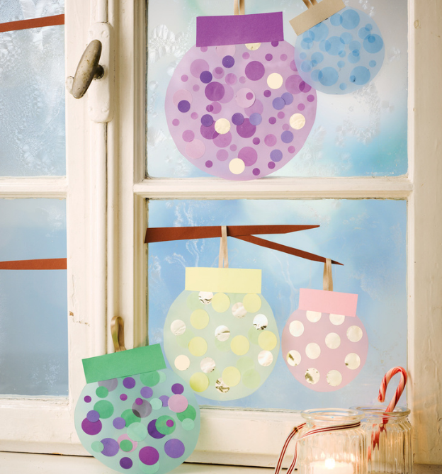 Kinderleichte Fensterbilder