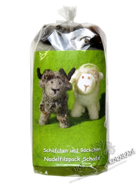 Nadelfilzpack „Schäfchen und Böckchen"