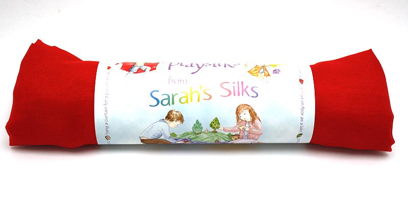 Spieltuch / Seidentuch rot Spieltuch / Seidentuch rot