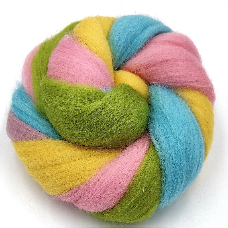 Probepackung Pastell 100 g Merinokammzug Probepackung Pastell 100 g Merinokammzug