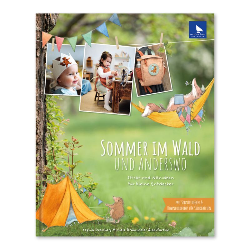 Stick- und Nähbuch Sommer im Wald und anderswo
