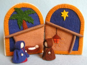 Bastelpackung Weihnachtsikone Atelier Pippilotta