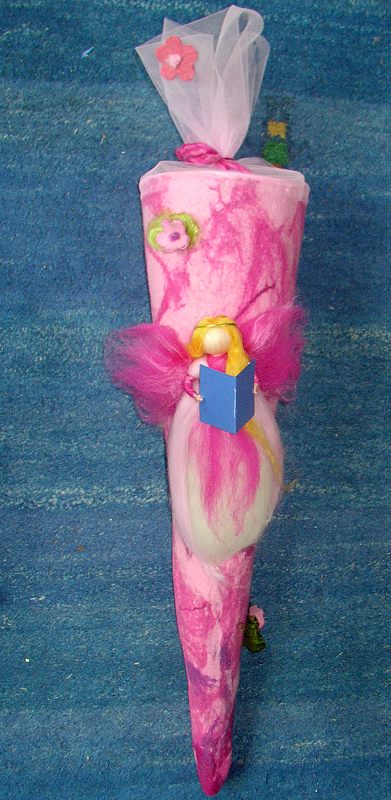 Filzanleitung für eine  Schultüte / Zuckertüte