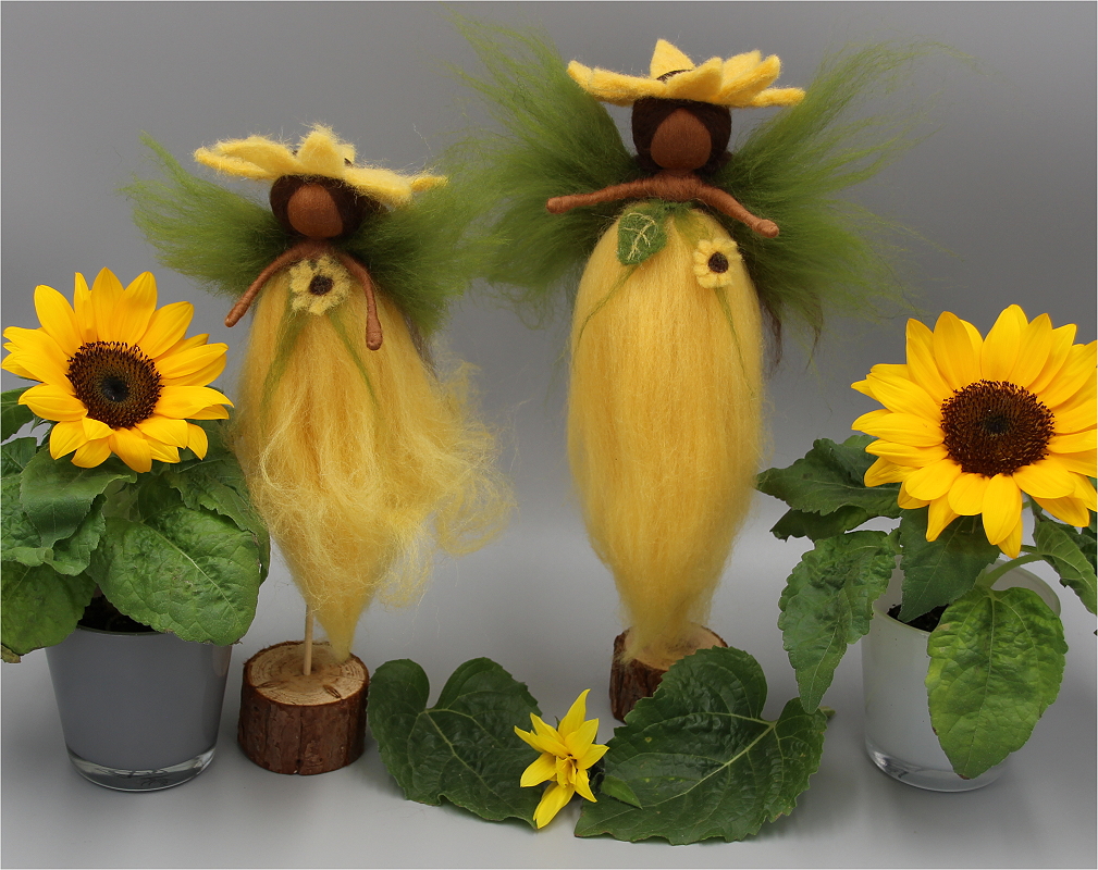 Kostenloses Filzvideo Sonnenblume 