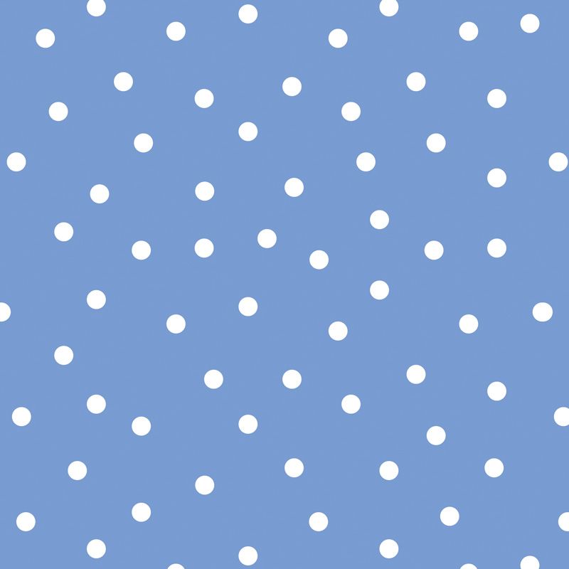 Pünktchen Baumwollstoff groß blau- weiß 145 cm Pünktchen Baumwollstoff groß blau- weiß 145 cm