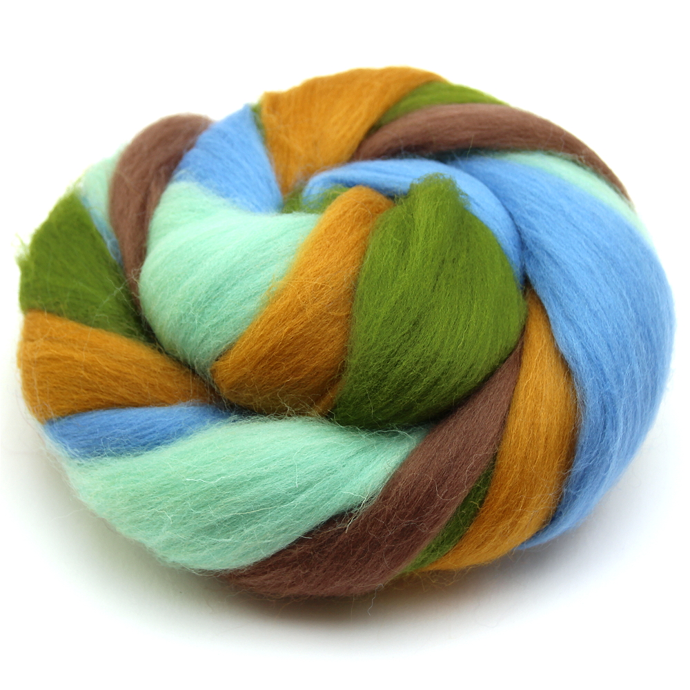 100 g Merinokammzug Mix Auenland 100 g Merinokammzug Mix Auenland