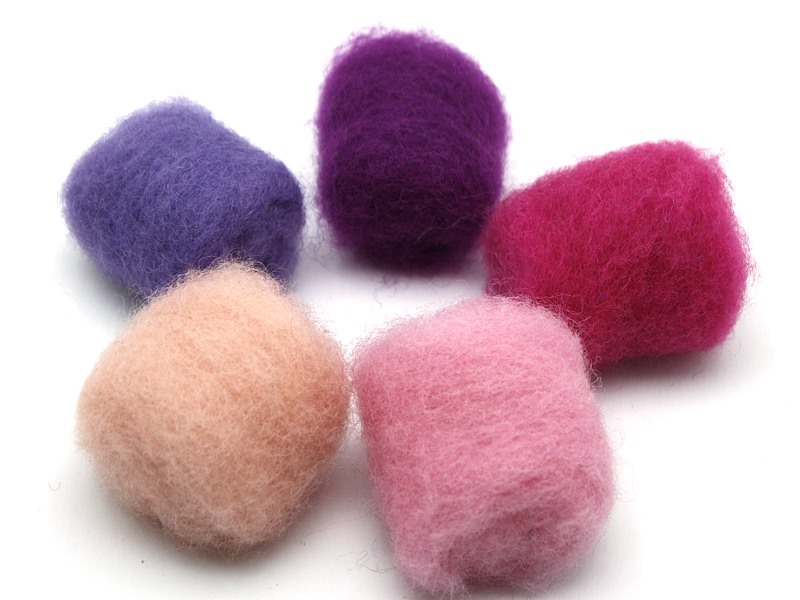 Filzwolle Vlies Prinzessin 500 g Filzwolle Vlies Prinzessin 500 g